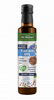 Dr.Naturi Unrefined Cold Pressed Flaxseed Oil